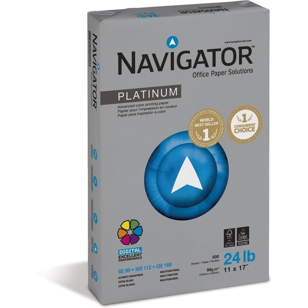 Navigator Paper, 24#, 11X7, Premium Pk SNANPL1724